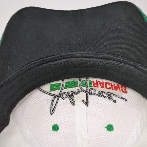 John Force Racing Green Fire NHRA Strapback Baseball Cap Multi OS Main Gate - Picture 8 of 9